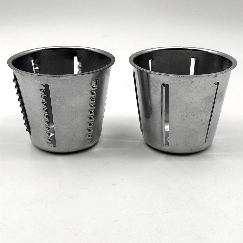 Saladmaster Cutting Cones 3 and 4 Stainless Steel Food Processor Replacements